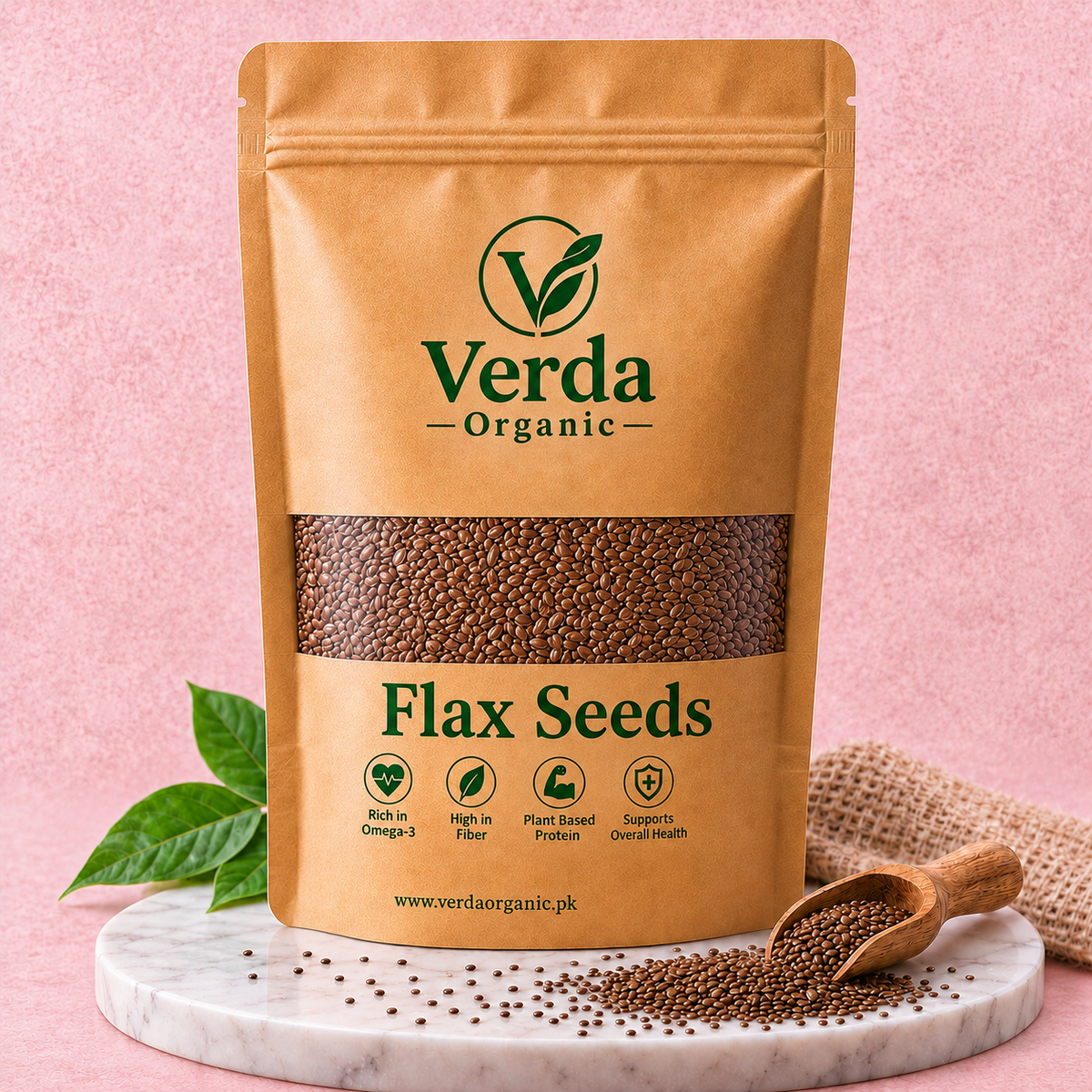 Organic Flax Seeds-200g
